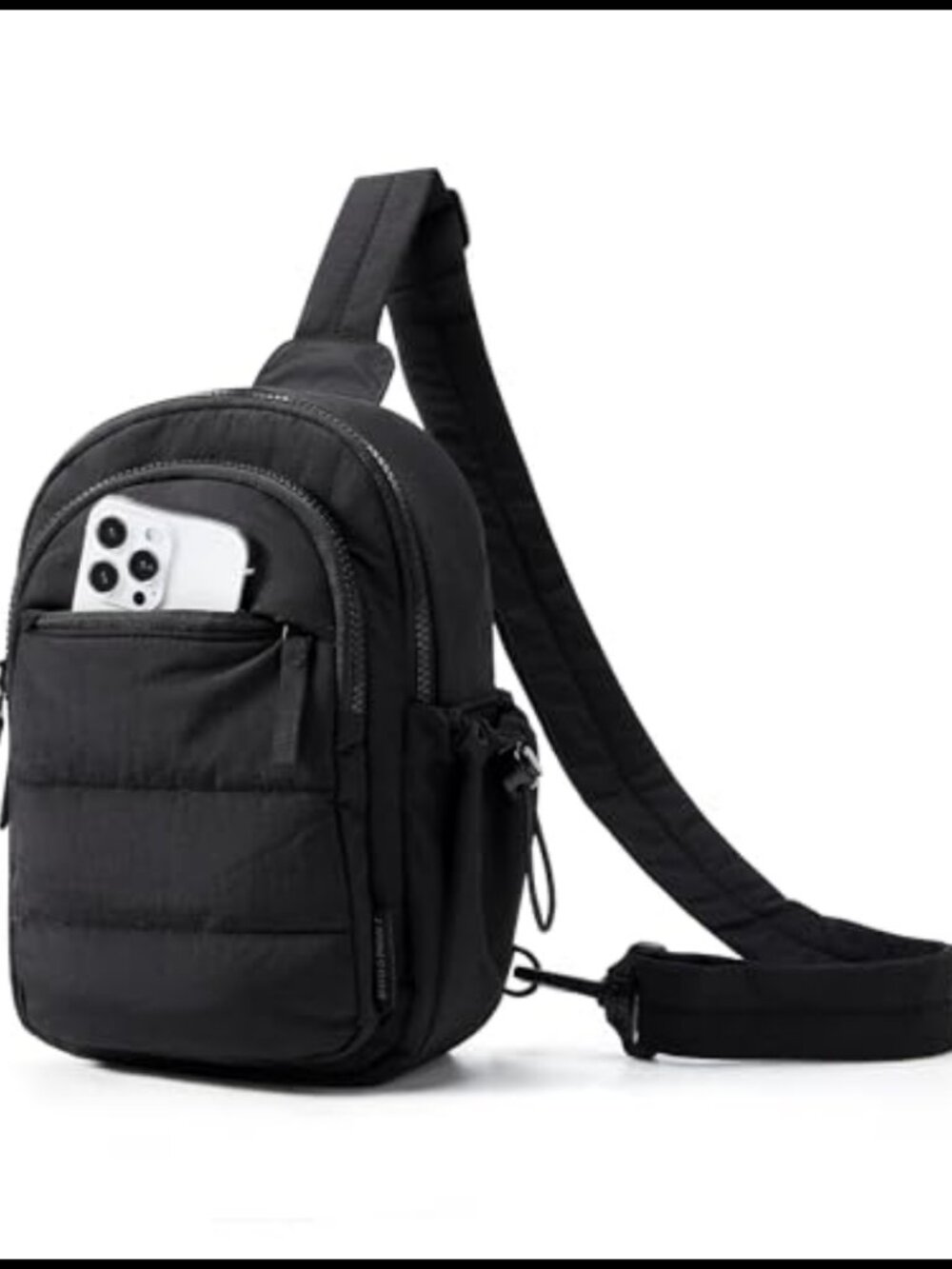 Small Puffer Sling Bag Crossbody Hobo Handbag RFID Quilted